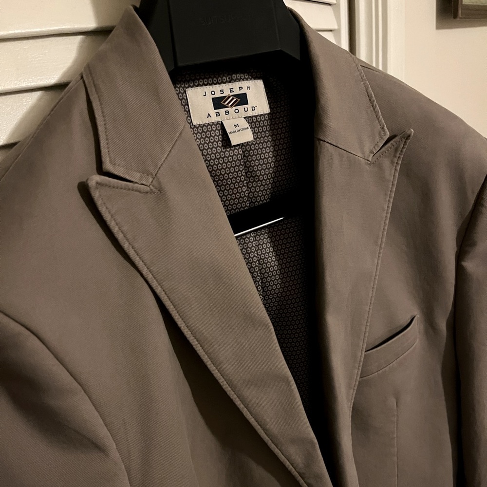 Joseph Abboud Mens Sports Coat - Size M - Khaki